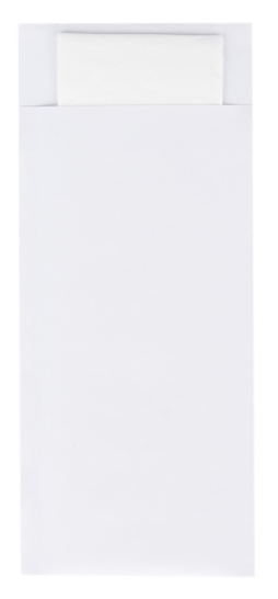 Papierové vrecká MANK na príbory so servítkou Weiss