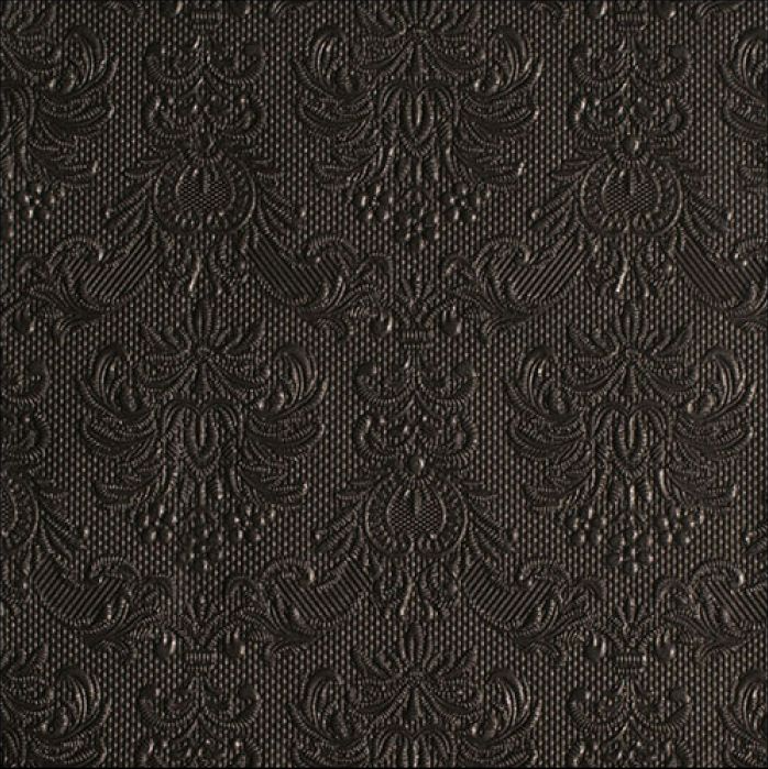 Servítky ELEGANCE black 40x40, Ambiente