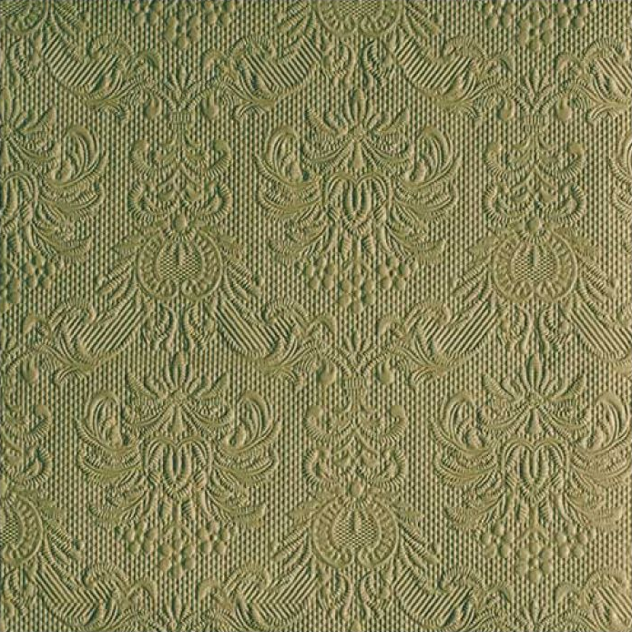 Servítky Elegance green leaf 40x40 Ambiente