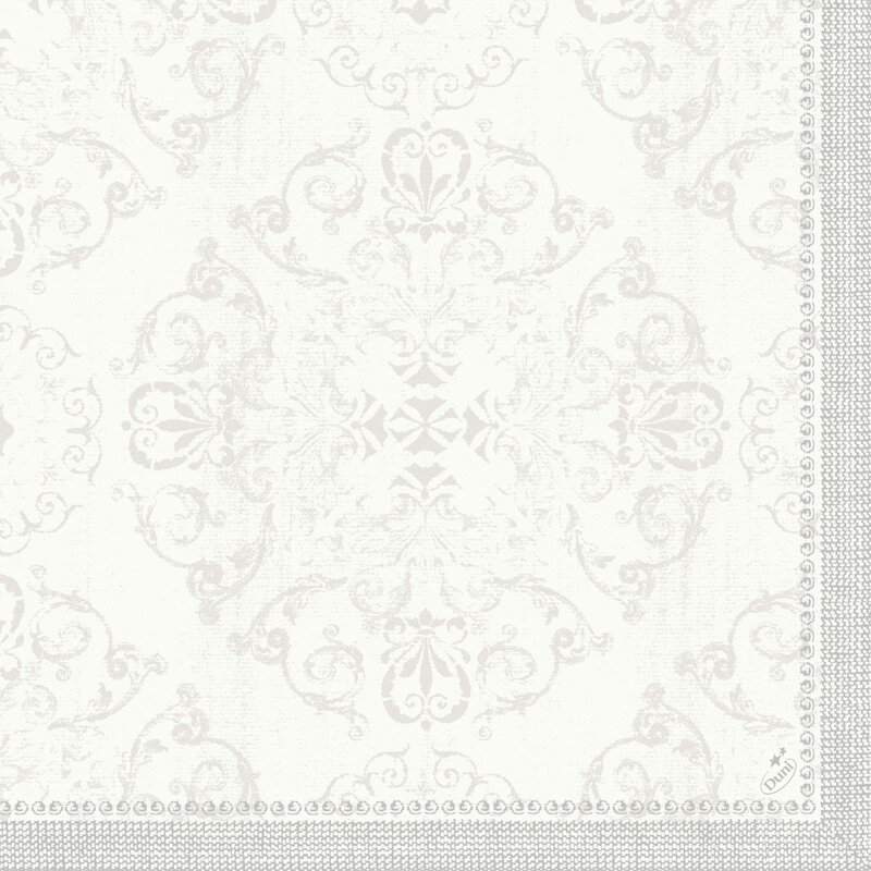 DUNI OPULENT WHITE 40X40CM, 45KS