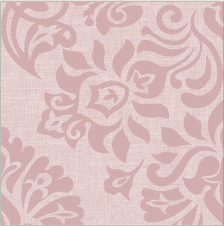 Servítky MANK Rex s jemným vzorom, netkaná textília, 40x40cm, pastelovo ružové 50 ks