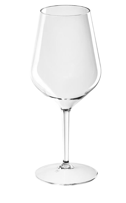 Plastový pohár na víno 470 ml. transparent