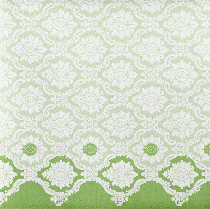 Servítky MANDY apfelgrun 40x40/50 ks, Linclass