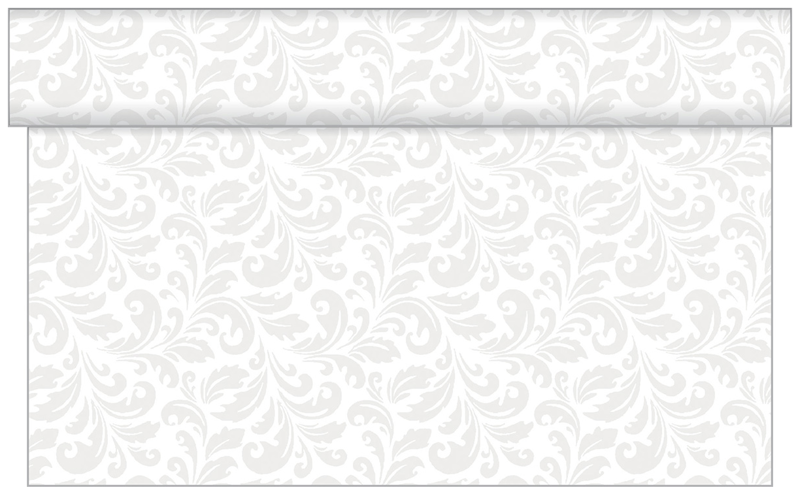 Šerpa CARLO weiss 40cm x 24m, Linclass