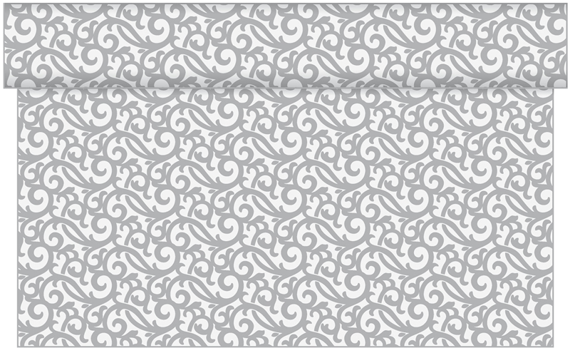 Šerpa RICO silber 40cm x 24m, Linclass