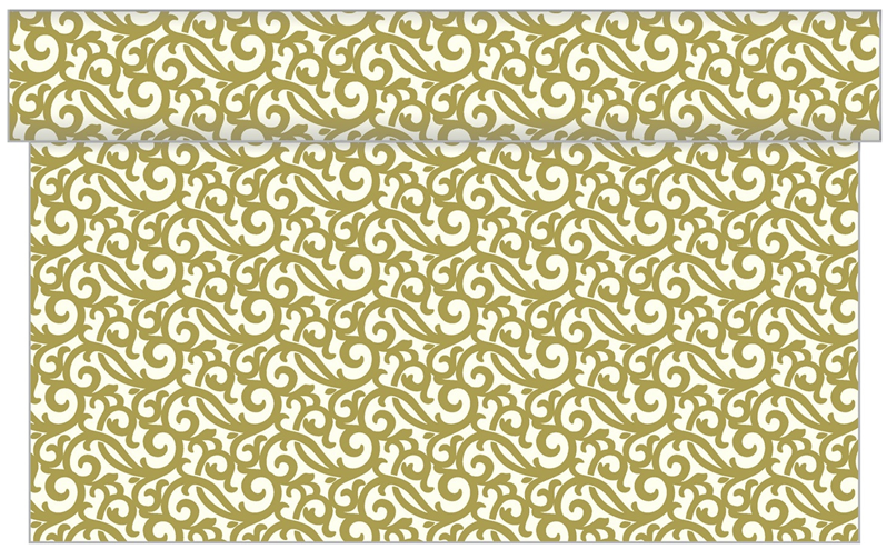 Šerpa RICO champagner-gold 40cm x 24m, Linclass