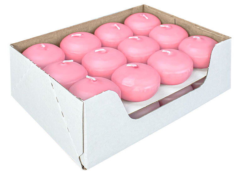 Sviečka plávajúca Staroružová 24 ks, DE