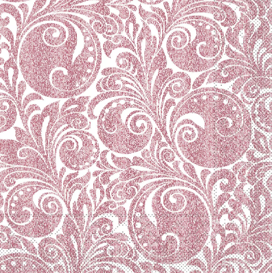 Vianočné servítky tissue Jordan bordeaux 33x33