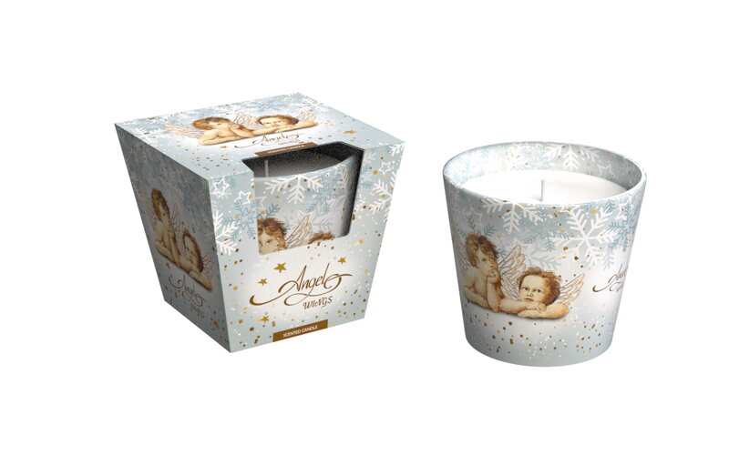 Vianočná aromatická sviečka Angel Wings