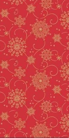 Vianočný obrus Cristal red