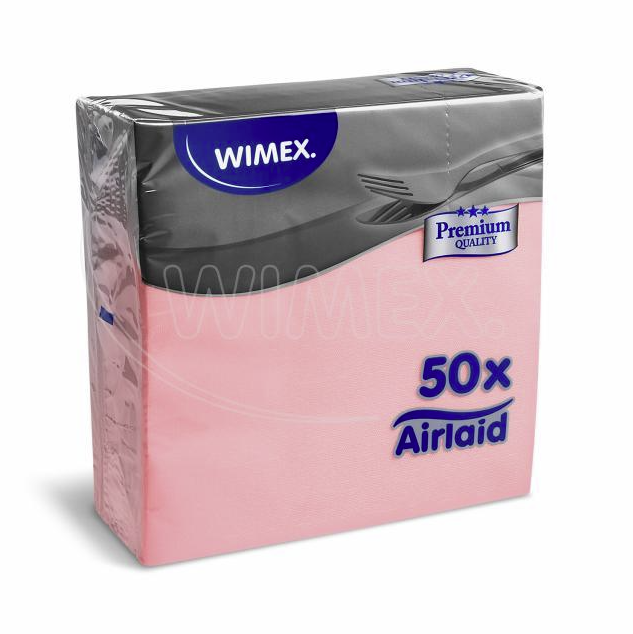 Obrúsok (PAP-Airlaid FSC Mix) PREMIUM ružový 40 x 40 cm [50 ks]