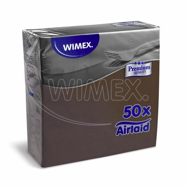 Obrúsok (PAP-Airlaid FSC Mix) PREMIUM hnedý 40 x 40 cm [50 ks]