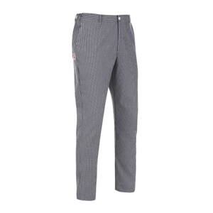 Kuchárske nohavice Slim Fit Pepita