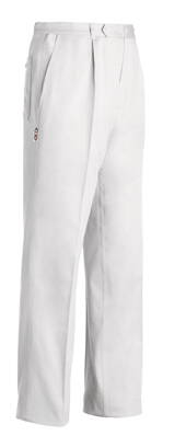 Kuchárske nohavice unisex White