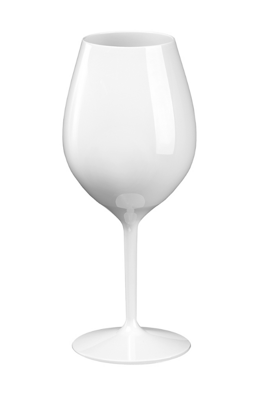 Plastový pohár na víno 510 ml. biely