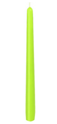Sviečka kónická 250 mm Bledozelená 