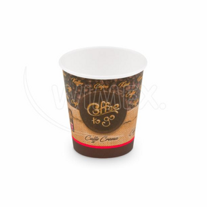 Papierový pohár "Coffee to go" Ø73mm 200ml `S: 0,18L/7oz` [50 ks]