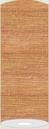 Šerpa DEVIN terrakotta 40cm x 24m Linclass, Mank