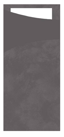 Príborník Duni Sacchetto Tissue Granite Grey/White 100 ks