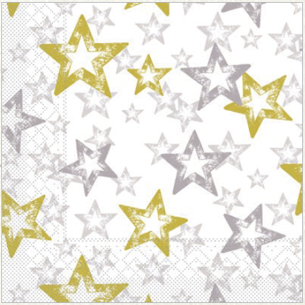 Vianočné servítky tissue Allison 40x40 / 100 ks