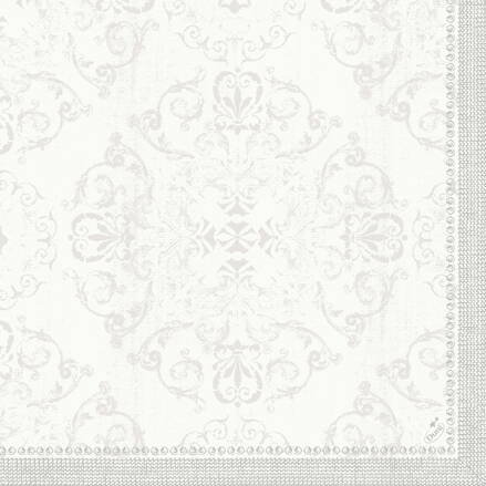 DUNI OPULENT WHITE 40X40CM, 45KS