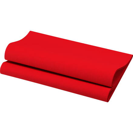 Servítky Dunisoft BIO 40x40cm červená (60ks)