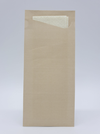 Príborník Duni  Sacchetto Tissue Nature - 100 ks