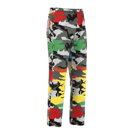 Kuchárske nohavice Camouflage
