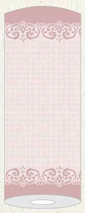 Šerpa Janina MANK, pastelovo ružová, 0,4mx24m, netkaná textília