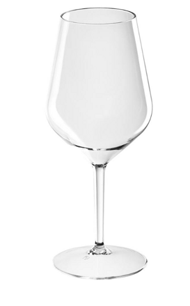 Plastový pohár na víno 470 ml. transparent