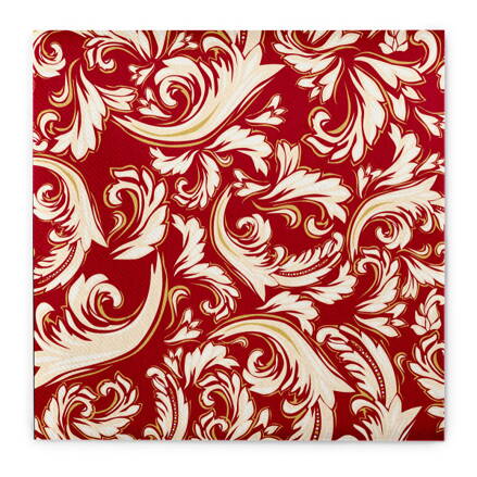 Servítky CASCADE bordeaux Linclass, Sovie Horeca