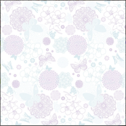Obrus LUISA mint-lila 80x80, Linclass