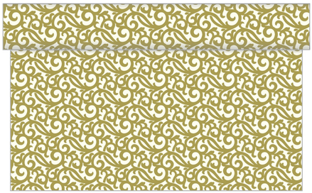 Šerpa RICO champagner-gold 40cm x 24m, Linclass