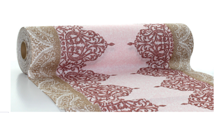 Šerpa Madrid bordeaux 40cm x 24m Linclass,MANK SovieHoreca