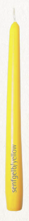 Sviečka kónická gastro 250 mm Žltá 