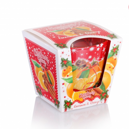 Vianočná aromatická sviečka CHRISTMAS SPICES 115 G