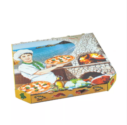 Krabica na pizzu z vlnitej lepenky