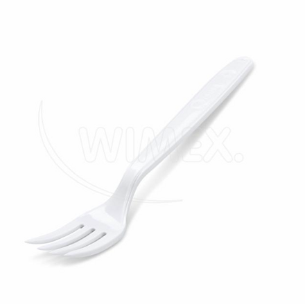 Vidlička (PP) vratná biela 18,5cm [50 ks]